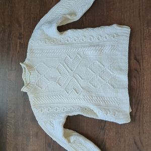 Aran Crafts Thick Merino Wool Sweater